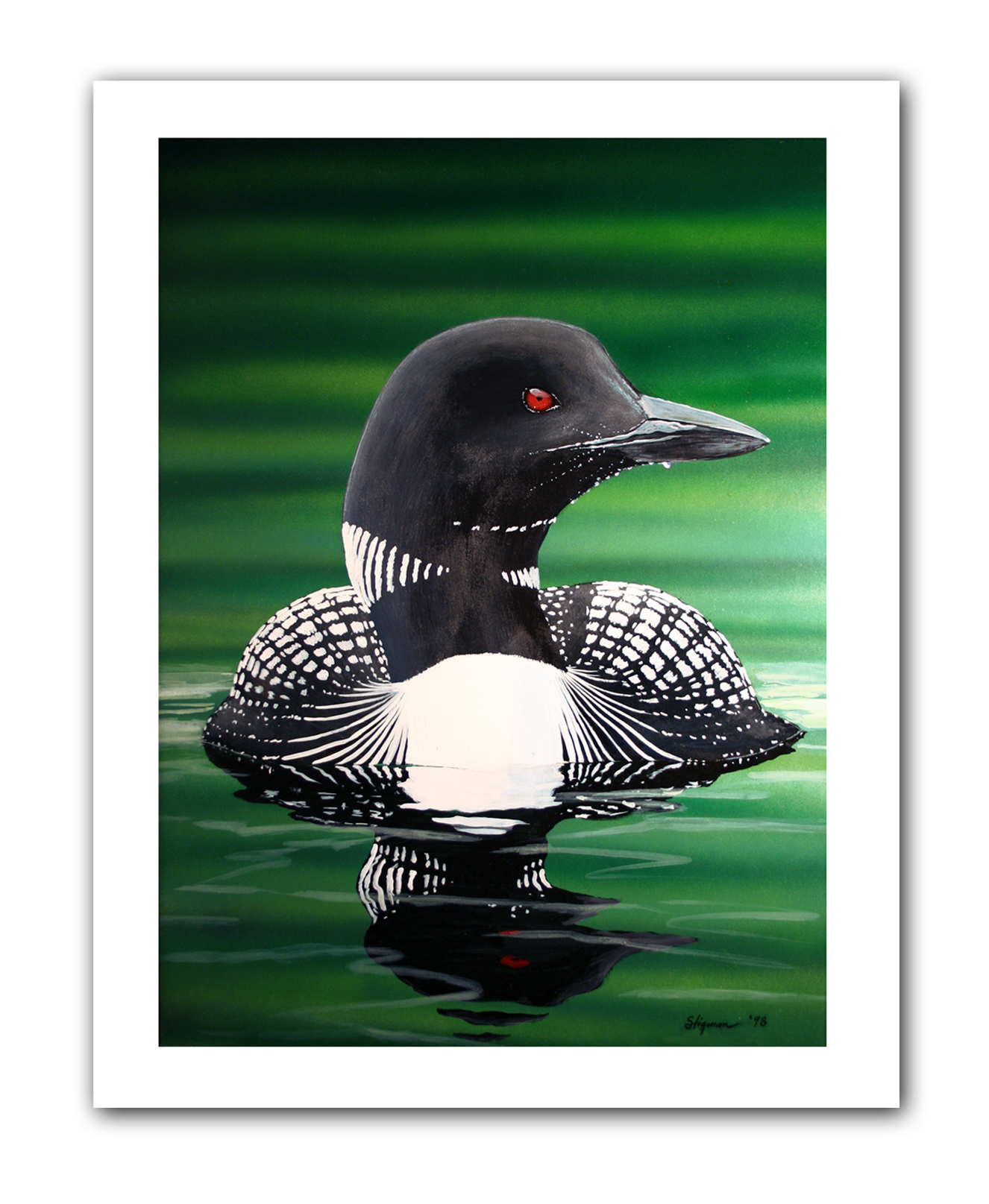 Majestic Loon Giclee Print