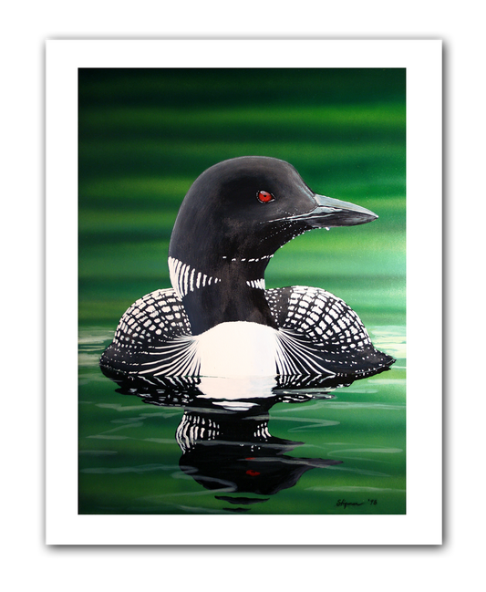 Majestic Loon Giclee Print